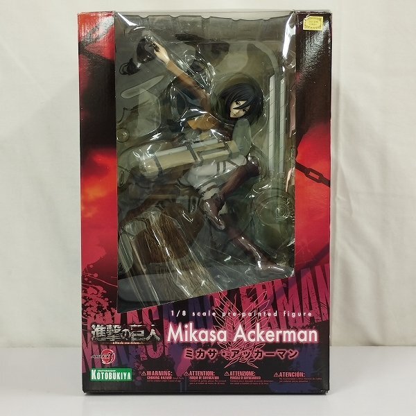 進撃の巨人 ミカサ フィギュア】進撃の巨人 ミカサ エレン フィギュア