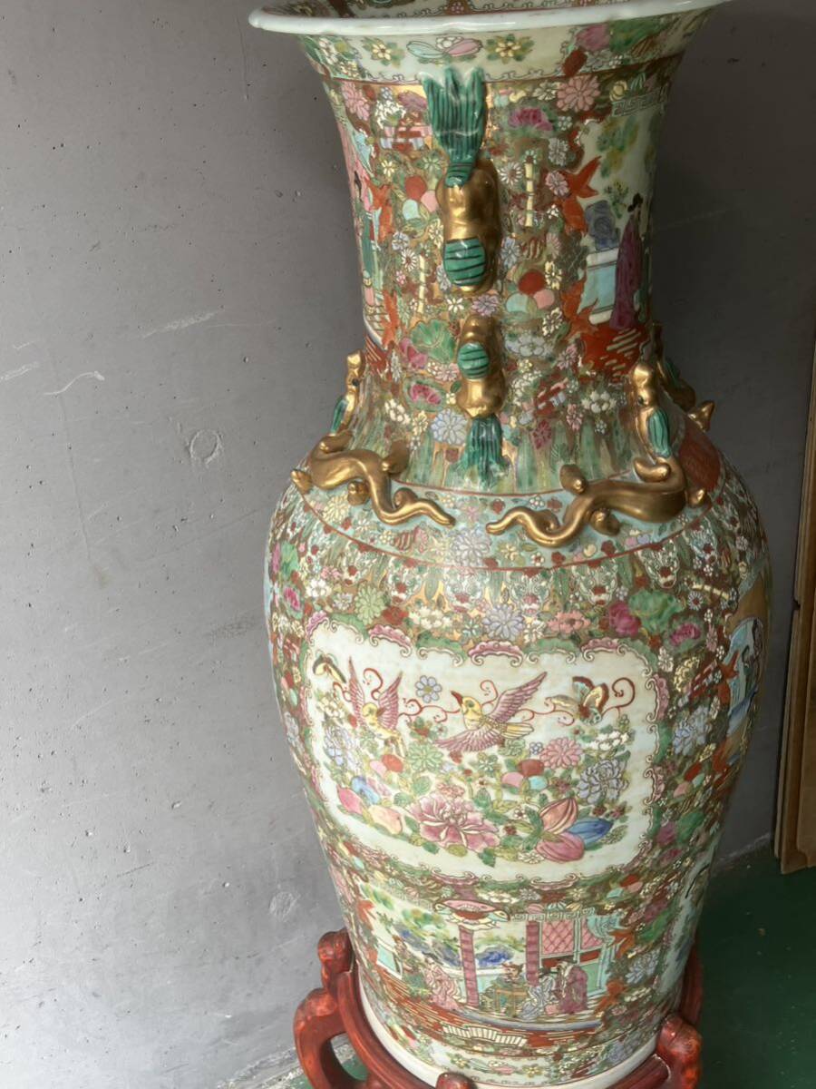 粉彩 十駿犬圖 大清乾隆年製 款 十客 中国古玩 中国美術 旧家蔵出 A823 粉彩 十駿犬圖 大清乾隆年製 款 十客 中国古玩 中国美術 旧家