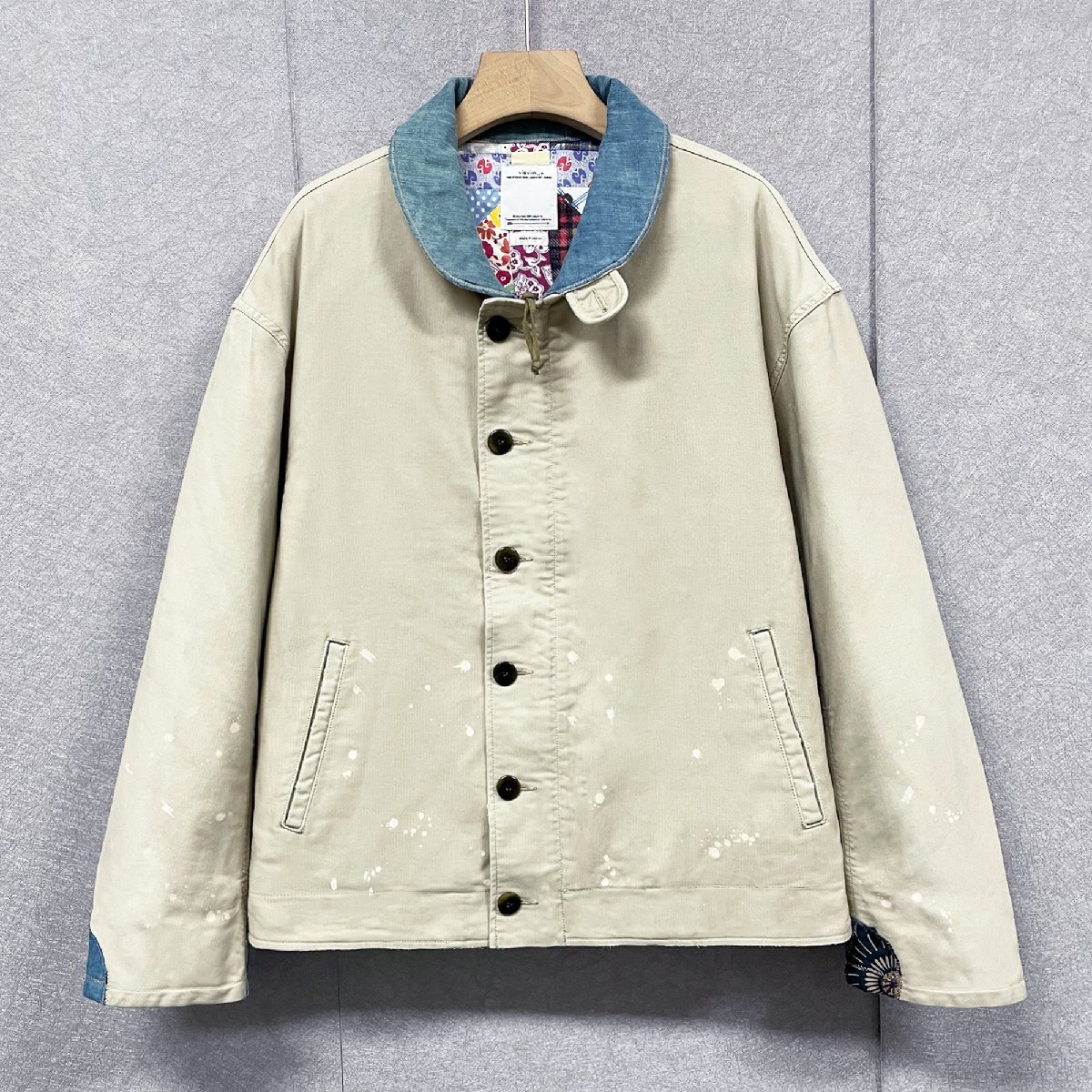VISVIM ビズビム 2023ss PURSER DECK JKT 天然染料 ジャケット