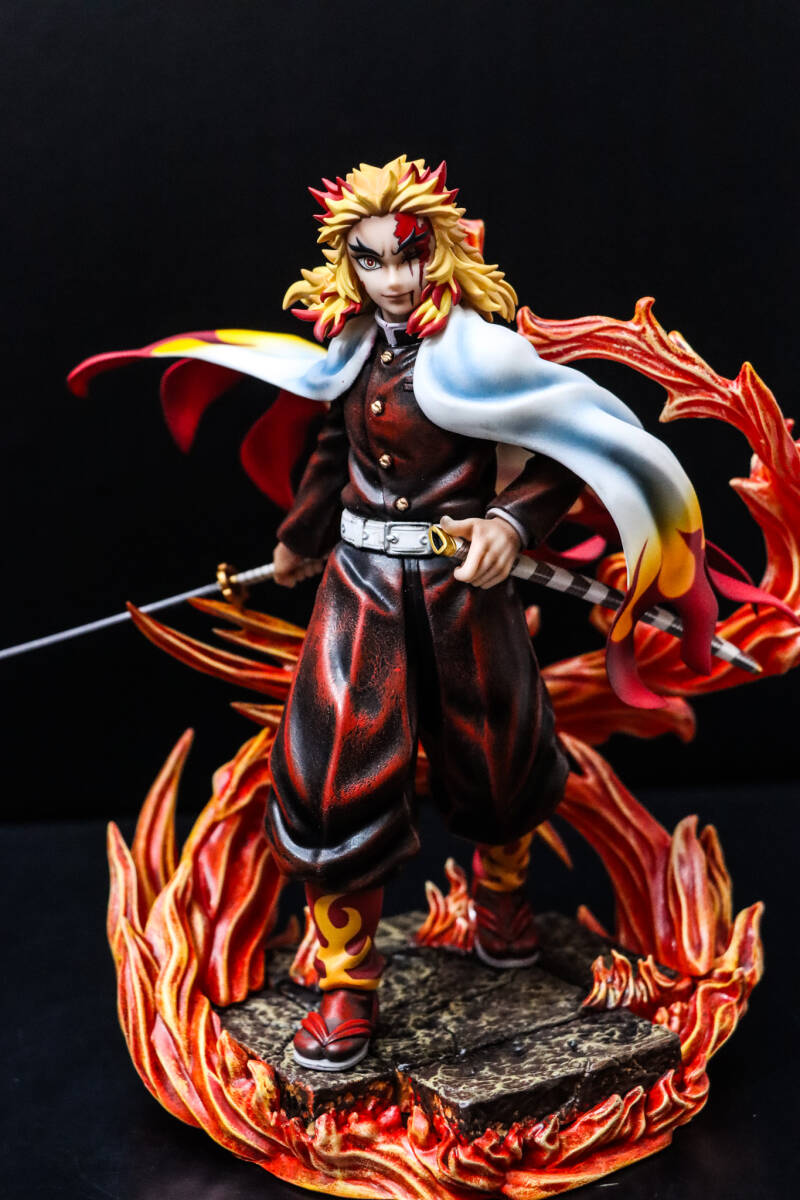 鬼滅の刃/フィギュア/リペイント/カスタムペイント/コトブキヤ/煉獄