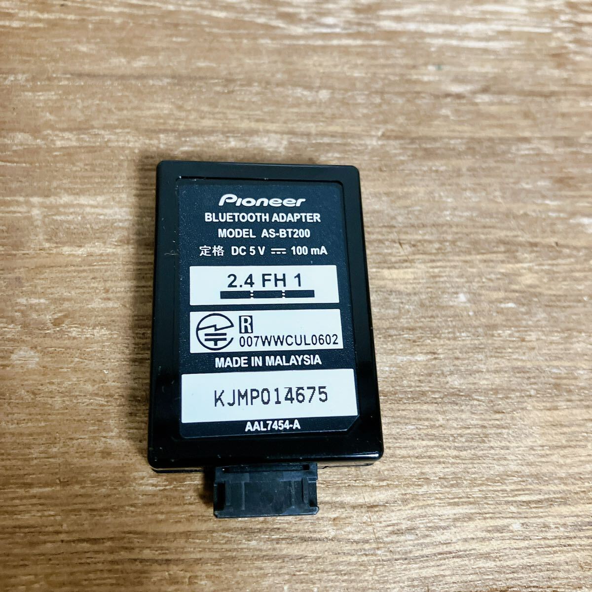 Pioneer AS-BT200 Bluetooth アダプター 動作確認済 AS-BT200 Bluetoothアダプター