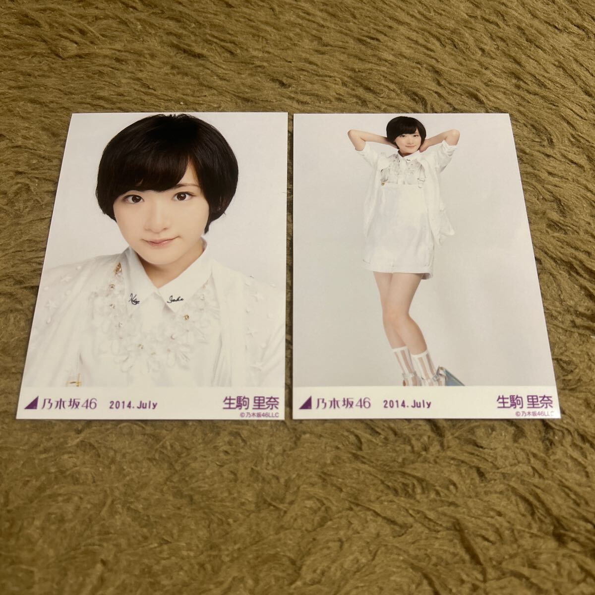 乃木坂46 林瑠奈　個別夏タオル　直筆サイン 乃木坂46 林瑠奈 個別夏タオル 直筆サイン 乃木坂46 OFFICIAL