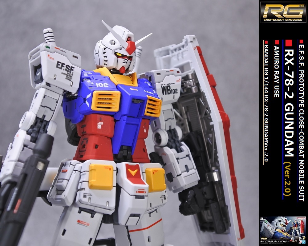 ガンプラ　RX-78 ガンダム　オリジンver. (ウェザリング済み完成品) ガンプラ RX-78 ガンダム オリジンver. (ウェザリング済み完成品