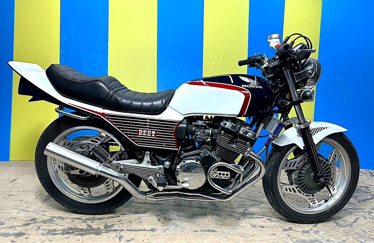 【5％OFF】 CBX400F タンクセット外装塗装後未使用フェンダーかけ 400f cbx パーツ