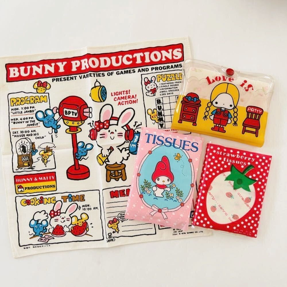 【激レア】希少品！パティーアンドジミー　ティッシュポーチ　昭和レトロ　サンリオ 激レア】希少品！パティーアンドジミー ティッシュポーチ - メルカリ