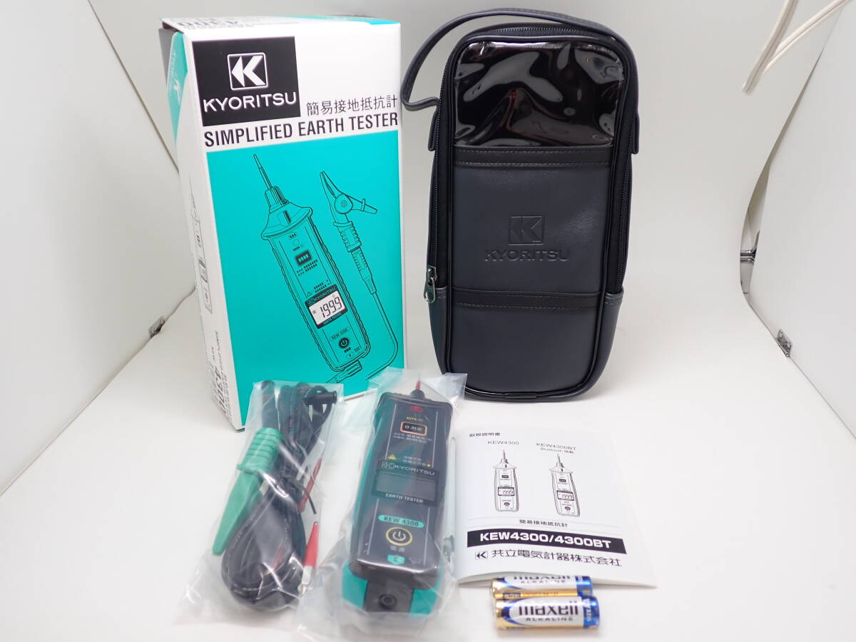 共立電気計器 KYORITSU 4300 デジタル簡易 接地 抵抗計