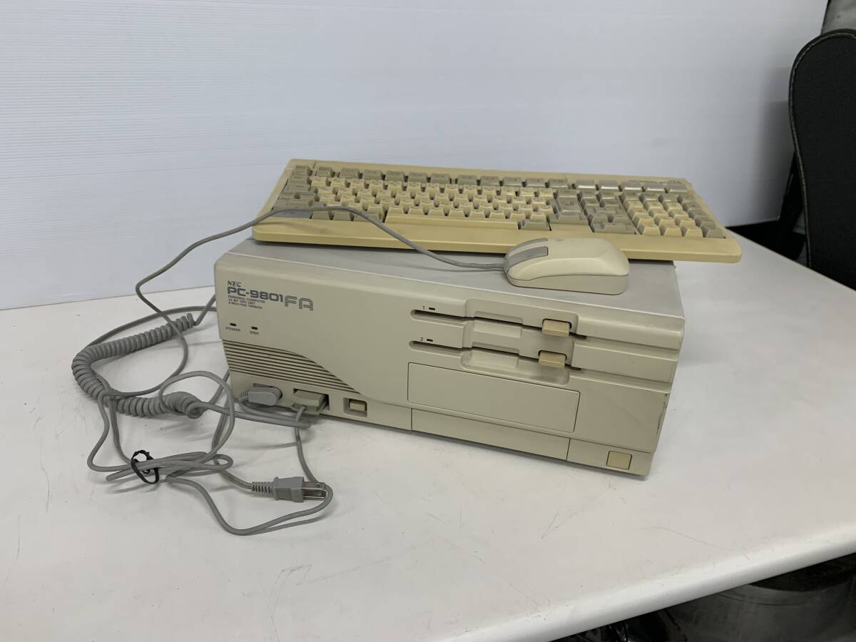 PC-9801FA NEC レトロパソコン キーボード ジャンク
