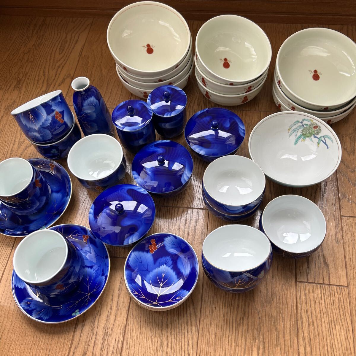 2461 深川製磁 湯呑蓋付 2客 【公式通販】