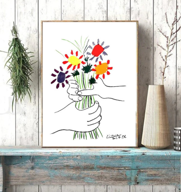 ピカソ 母と子 リトグラフ 1963年 作品解説】パブロ・ピカソ「母と子