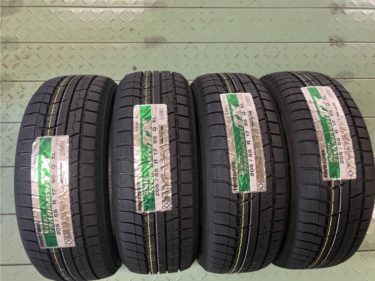 未使用】☆【205/55-17 95Q XL】2024年製 TOYOトランパスTX 205/55R17