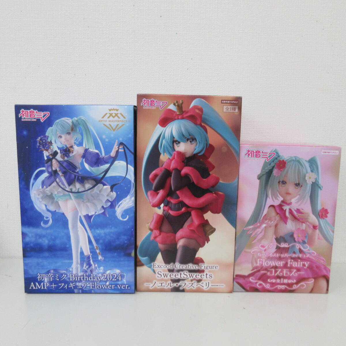 新品未開封品 初音ミクBirthday2024 18個まとめ売り 新品未開封】初音ミク Birthday2024 AMP+フィギュア Flower ver