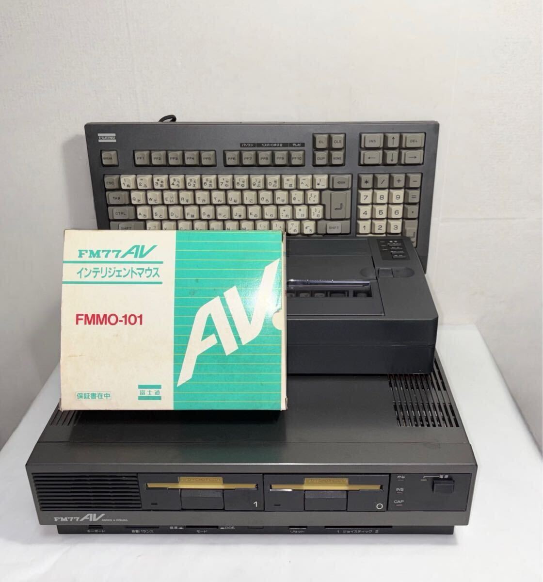 富士通 FM-77/FM77AV ステレオミュージックボックス FMAV-401 取説付