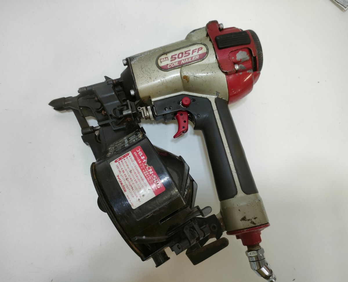 505 中古 マックス釘打ちCN-565s(FP) （SIW】MAX CN-505 マックス 