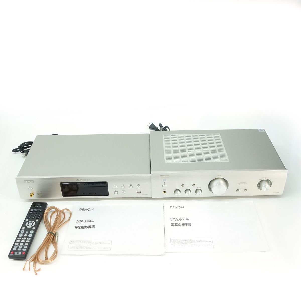 DENON アンプPMA-390AE、CDプレーヤーDCD-755RE セット denon1_s.jpg