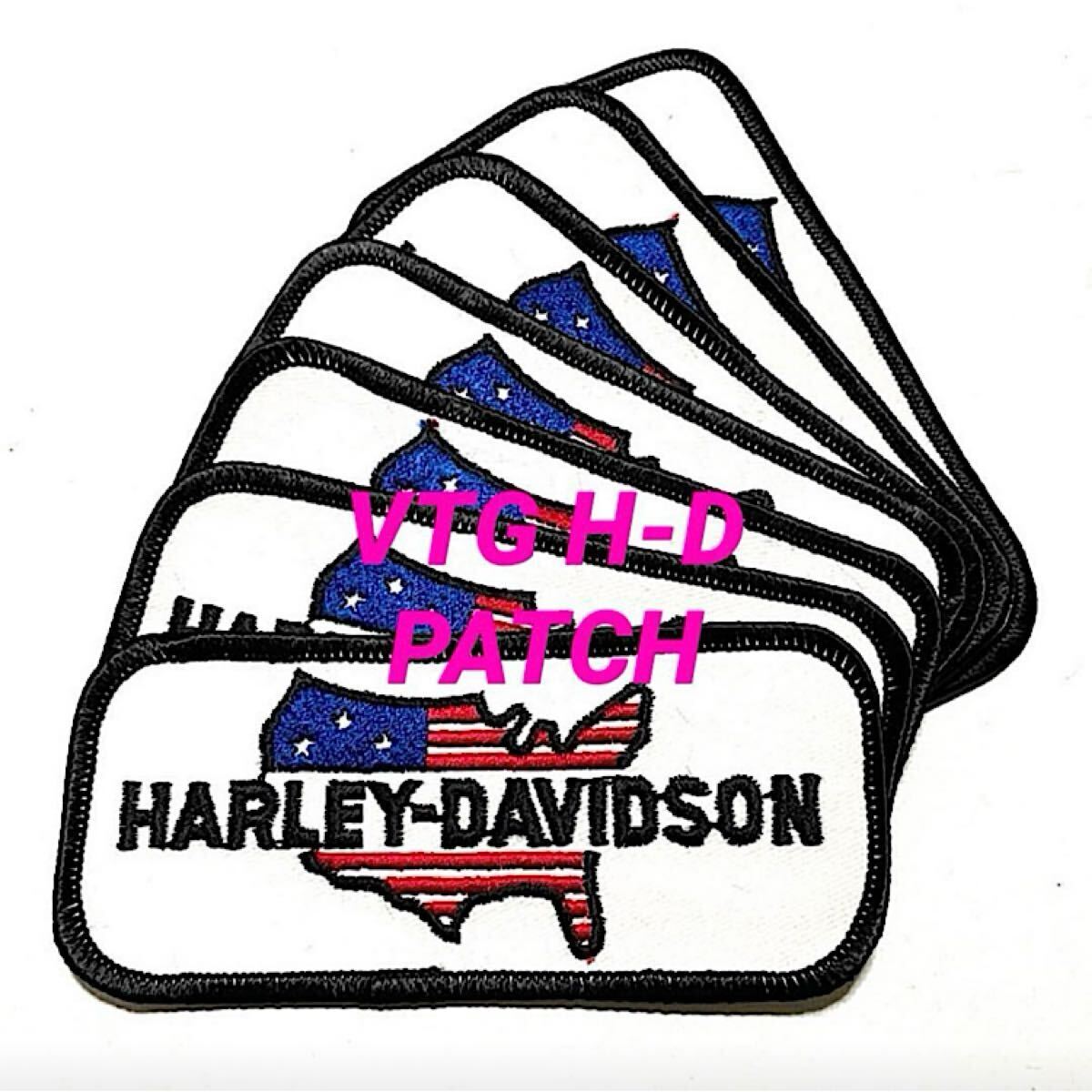 貴重☆ビンテージ デッドストック 80s ハーレーダビッドソン ワッペン