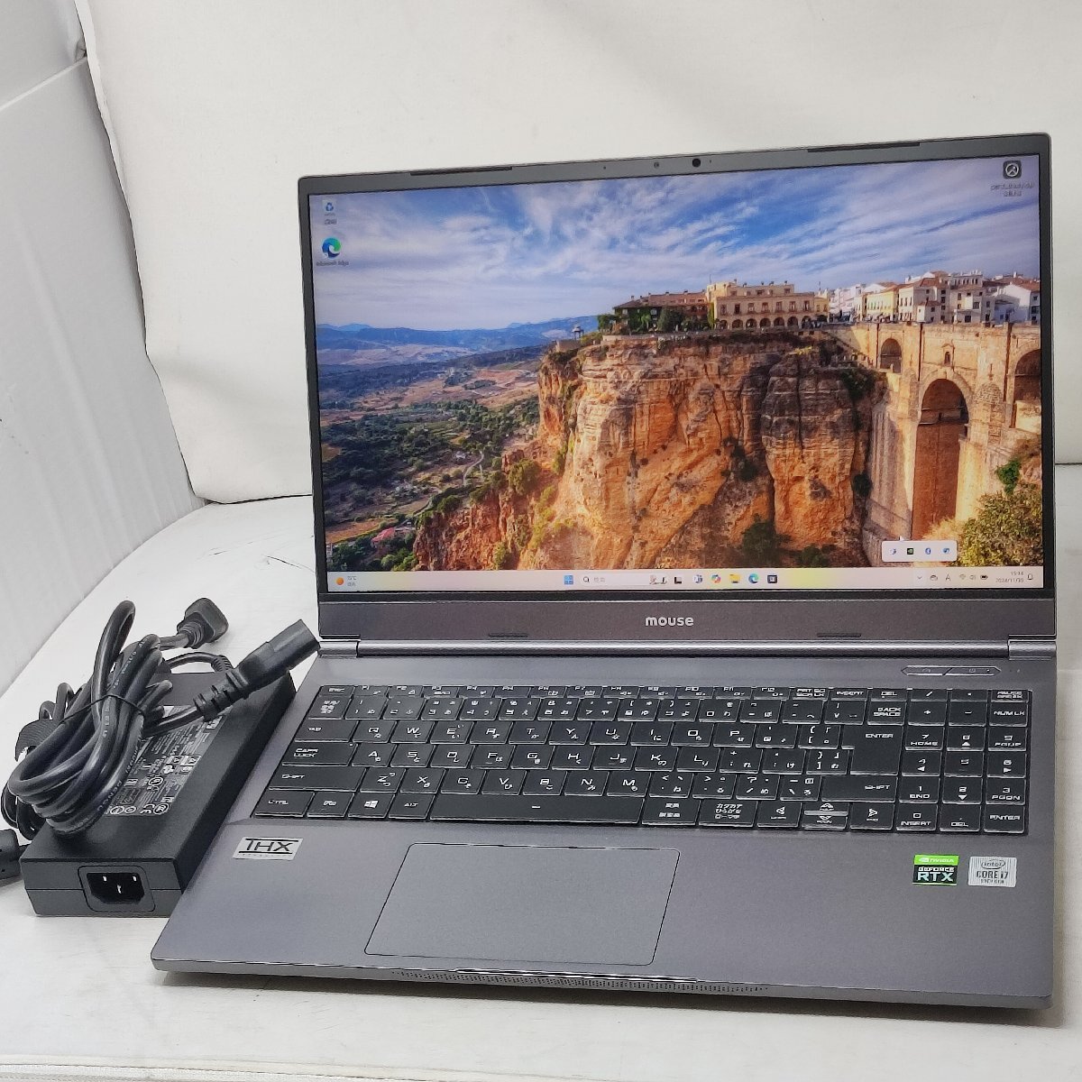 【やや傷や汚れあり】★mouse computer★グラフィック/RTX3060★Core i7 10870H 最大5.00GHz ...