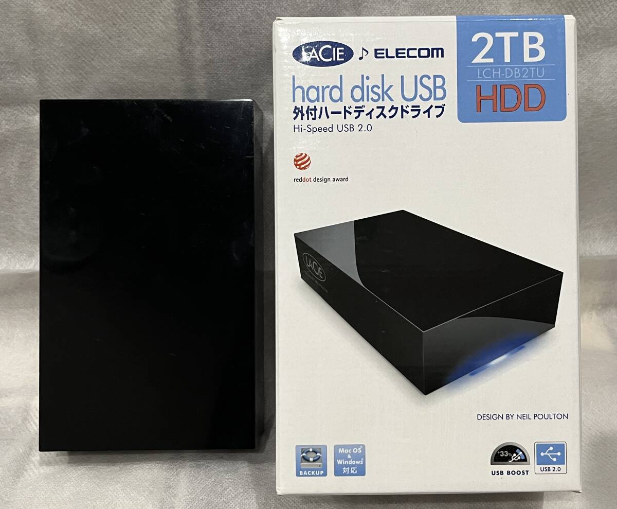 Amazon | LaCie USB3.0/2.0対応 3.5インチ外付ハードディスク/2TB LCH