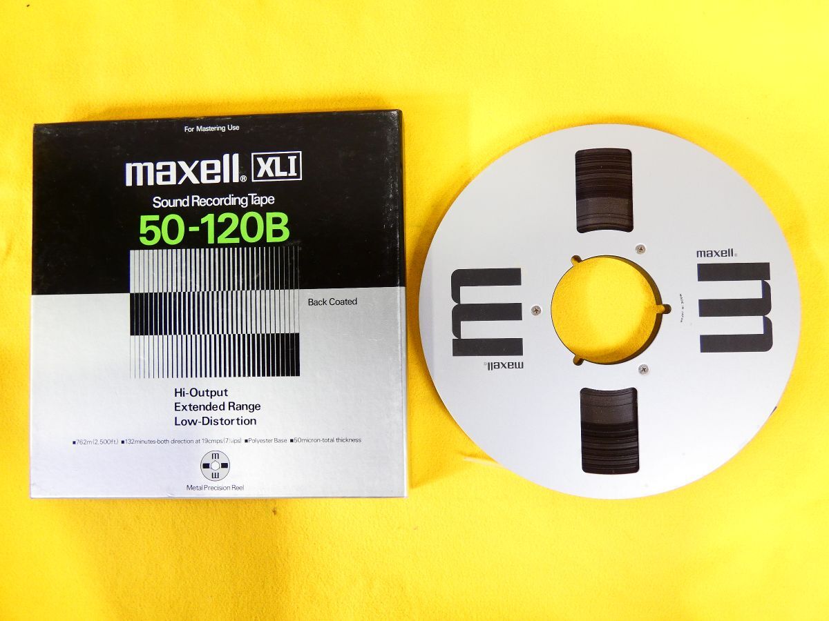 オープンリールテープ 愚図る 10号 新品未開封 マクセル XLⅡ35-180（N）