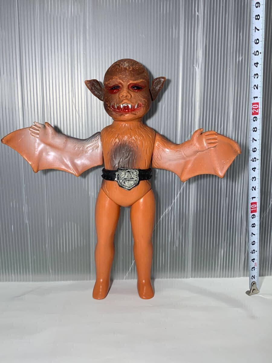 バンダイ仮面ライダー怪人蝙蝠男（コウモリ男）ミニソフビ