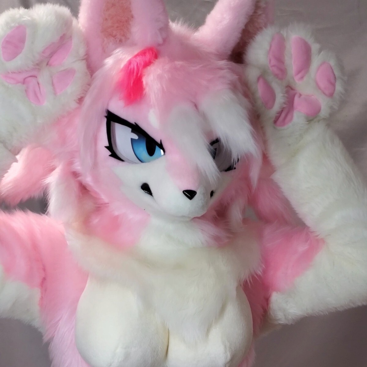 ハンドメイド　リアル　白虎　トラの赤ちゃん 着ぐるみ　コスプレ　マスク　一式 ハンドメイド リアル 白虎 着ぐるみ コスプレ マスク 一式
