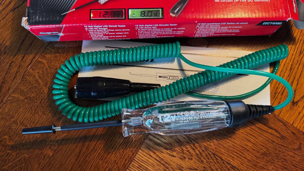 スナップオン 検電テスター EECT200 スナップオン 】 限定 コードレス