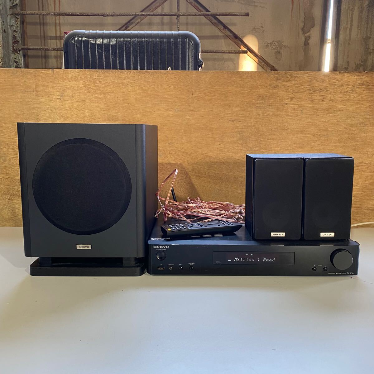 動作OK】ONKYOオンキヨー デジタルホームシアターシステムBASE-V10