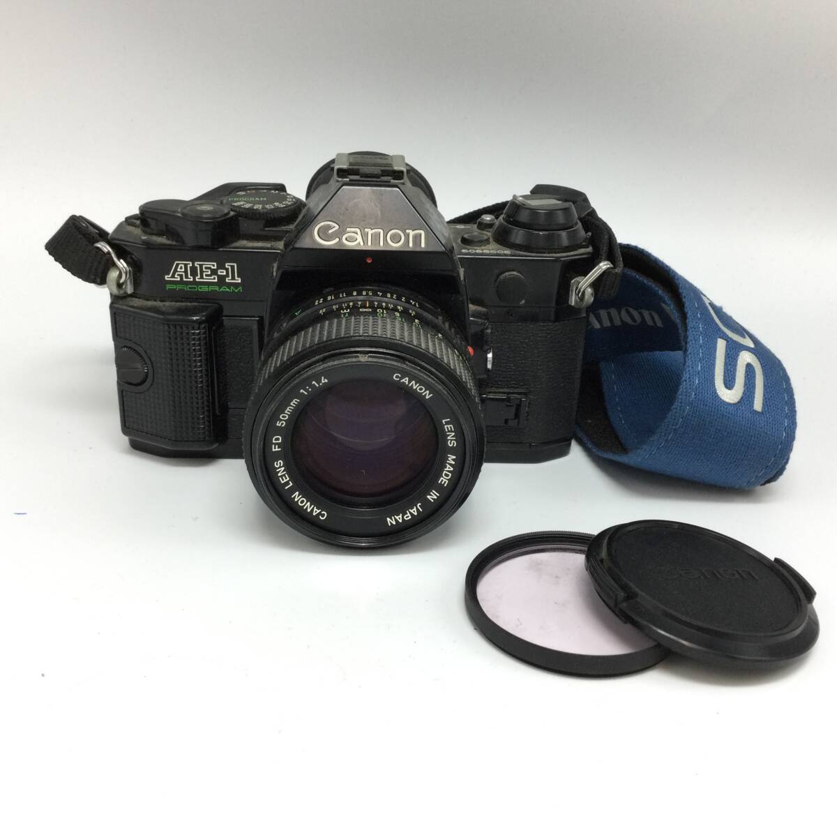 動作品] Canon キヤノン AE-1 プログラム 一眼レフ フィルム