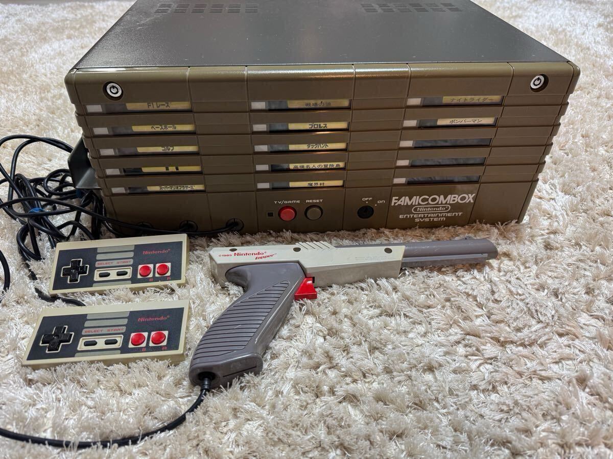 ジャンク】 任天堂 ファミコンボックス 業務用 ファミコンボックス