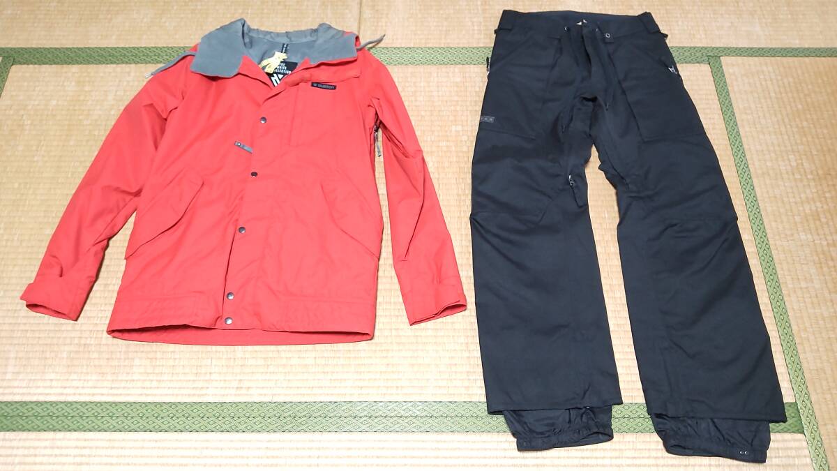 バートン DRYRIDEウェア上下SET！ 1712 BURTON バートン DRYRIDE