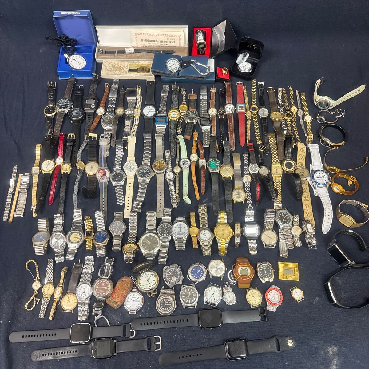 ジャンク☆懐中時計56点セットまとめ売りメンズレディース