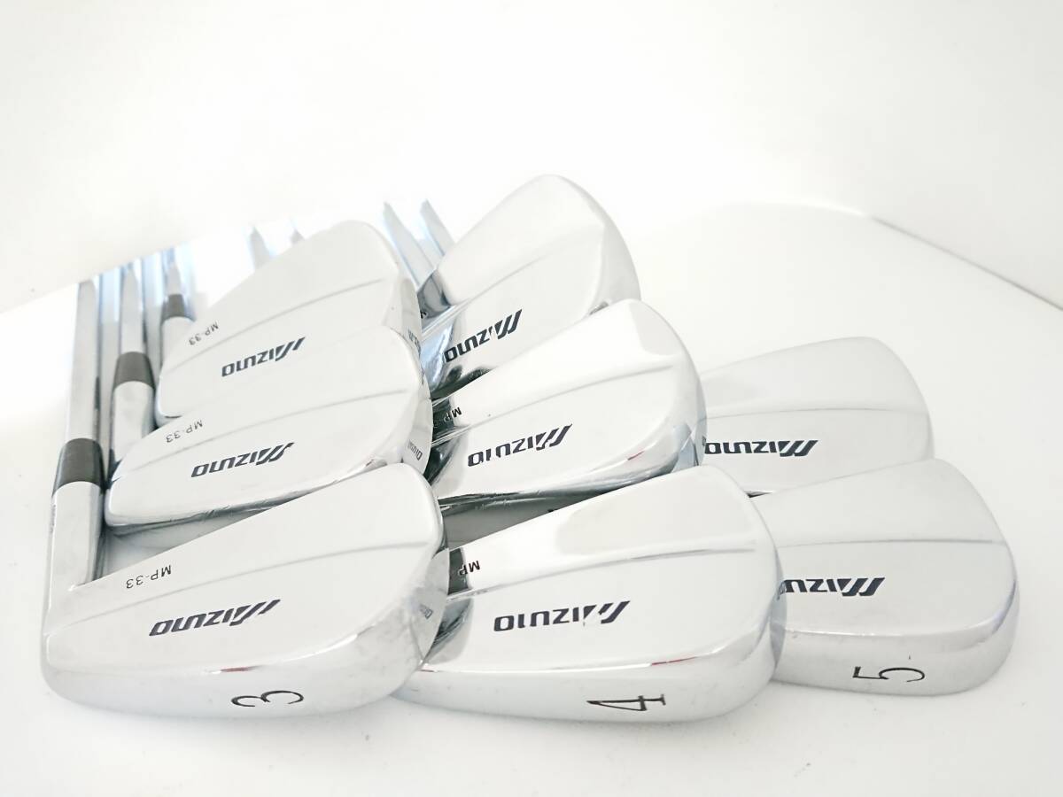 MIZUNO - MIZUNO ミズノ MP-60 カットマッスル アイアン7本セット 右 S 良品 ミズノ MP-60 メンズゴルフマッスルアイアン7本セット 右
