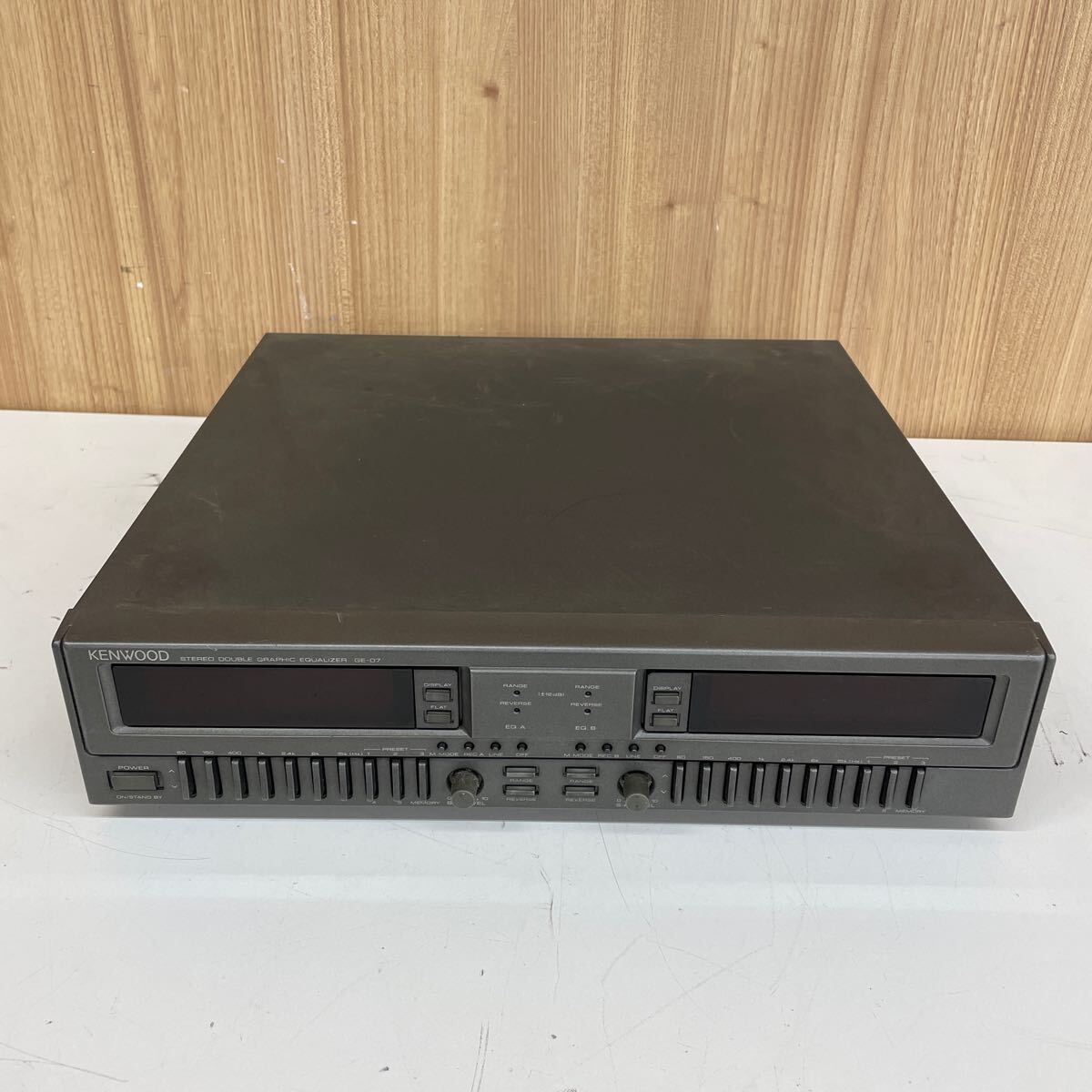 KENWOOD GE-800 グラフィックイコライザー ケンウッド 音出し