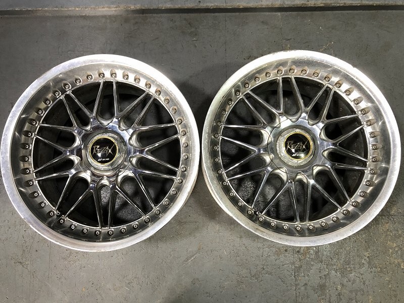 work Rezax さび 18インチ 9J ddcリム