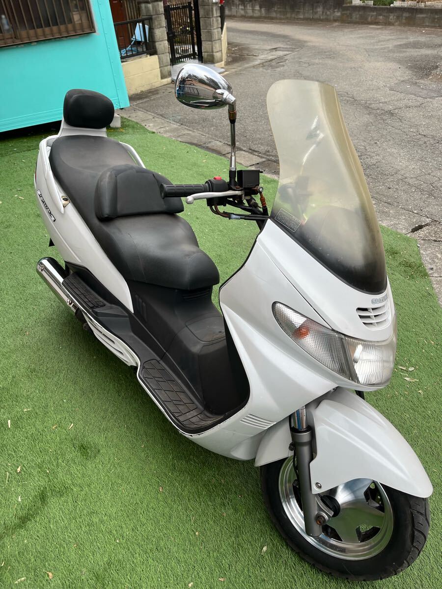 スカイウェイブ250 CJ44A 車体 通勤に最高のバイク!!乗って帰れます!!