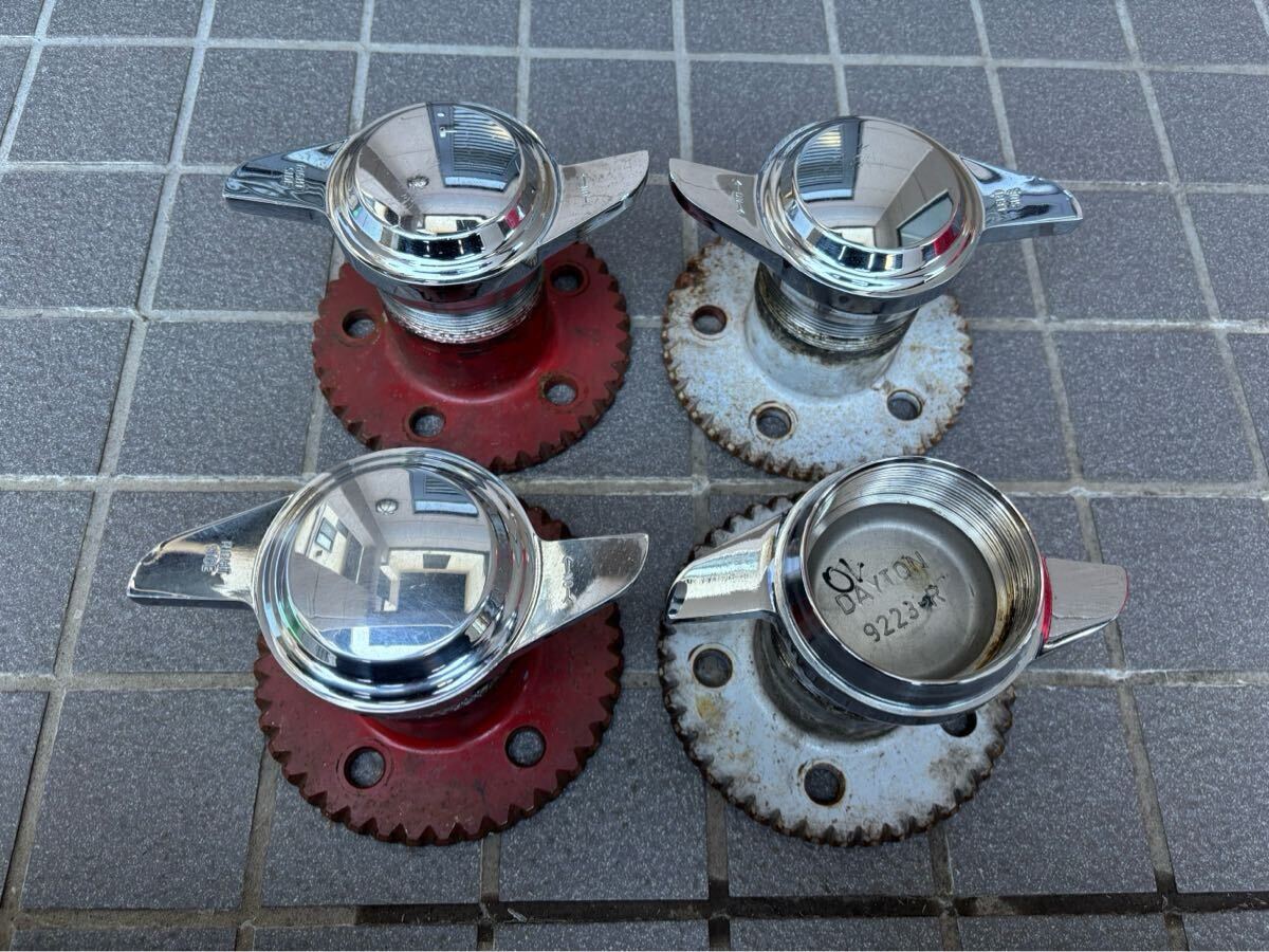 Dayton デイトン ノックオフ オクタゴン スムースタイプ オクタゴン ノックオフ LAワイヤー ホイール DAYTON デイトン ワイヤー