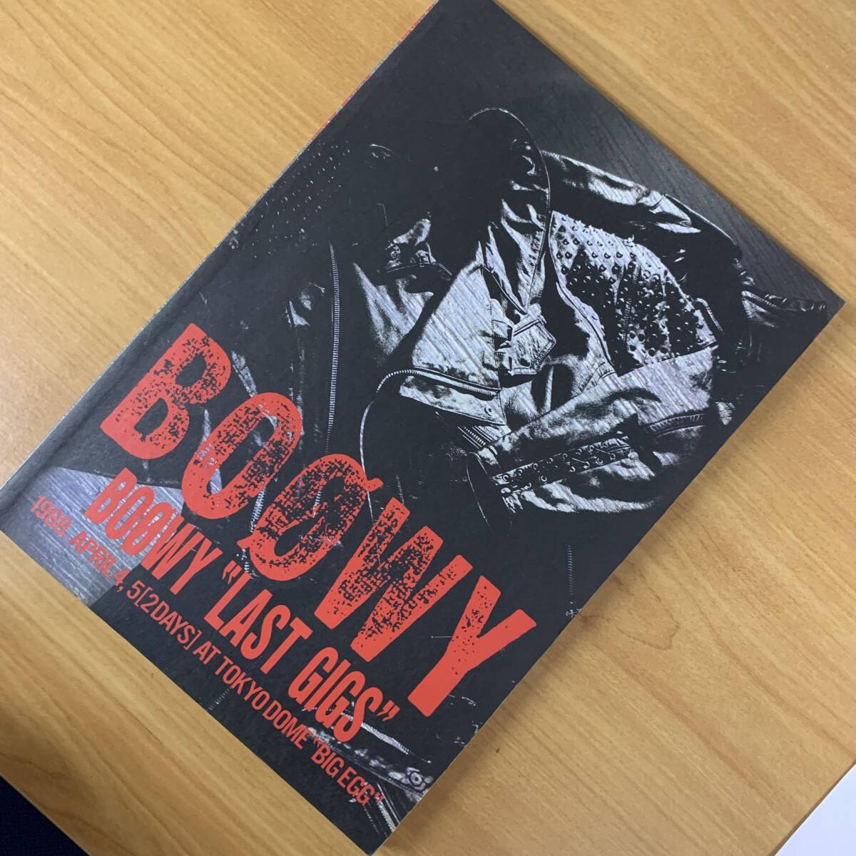 BOOWY ボウイ/ LAST GIGS パンフレット 1988