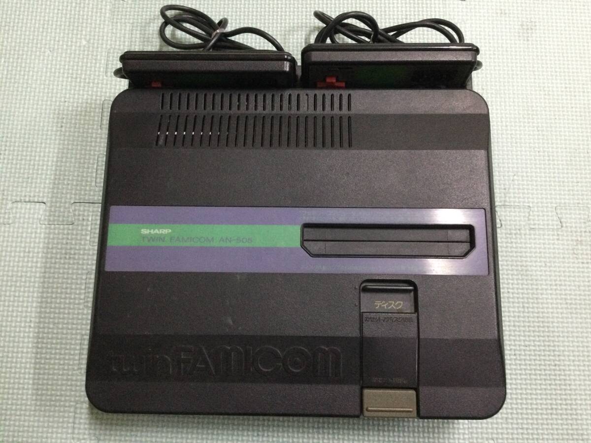 シャープ ツインファミコン 後期型 連射機能 FFマーク AN-505-BK