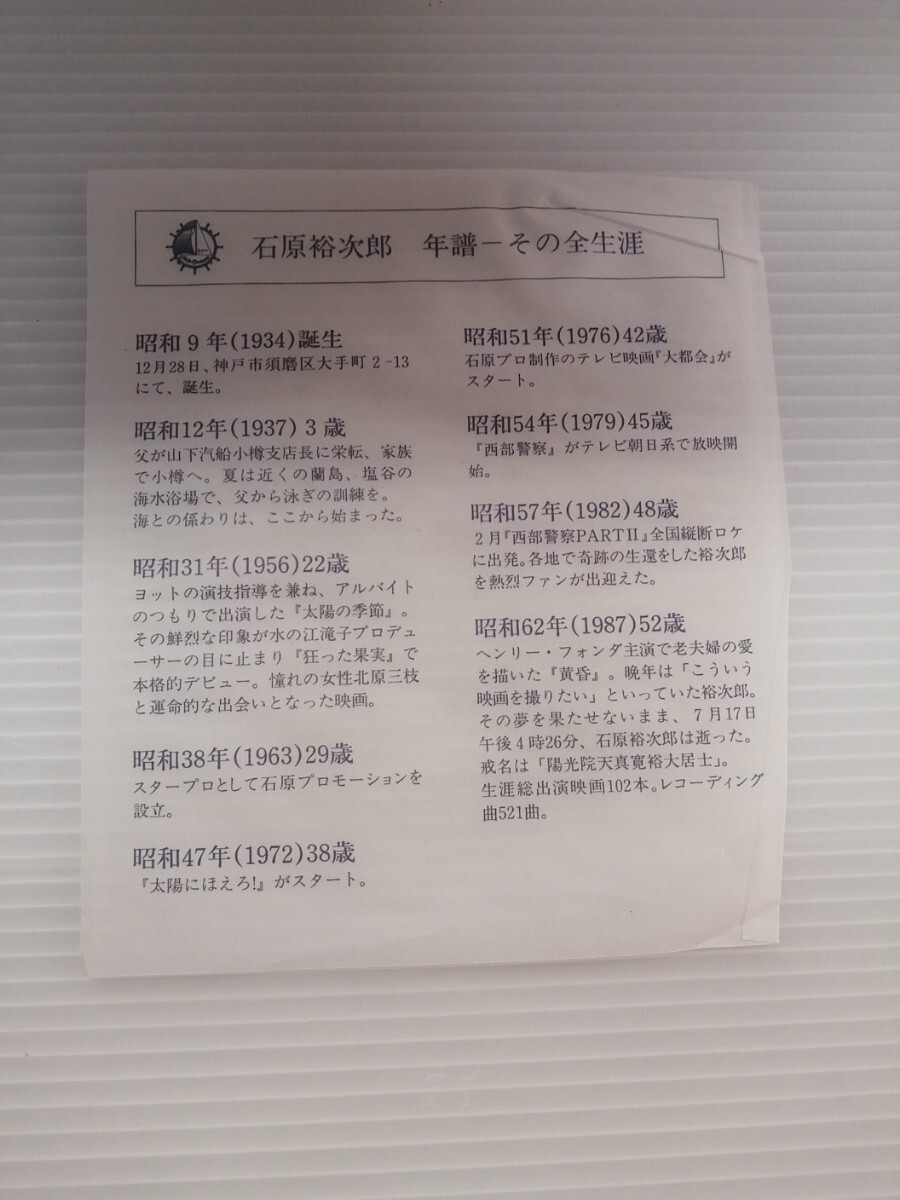 JR 硬券　石原裕次郎　函館　入場券 石原裕次郎 港町・涙町・別れ町 NX-28 | レコード買取