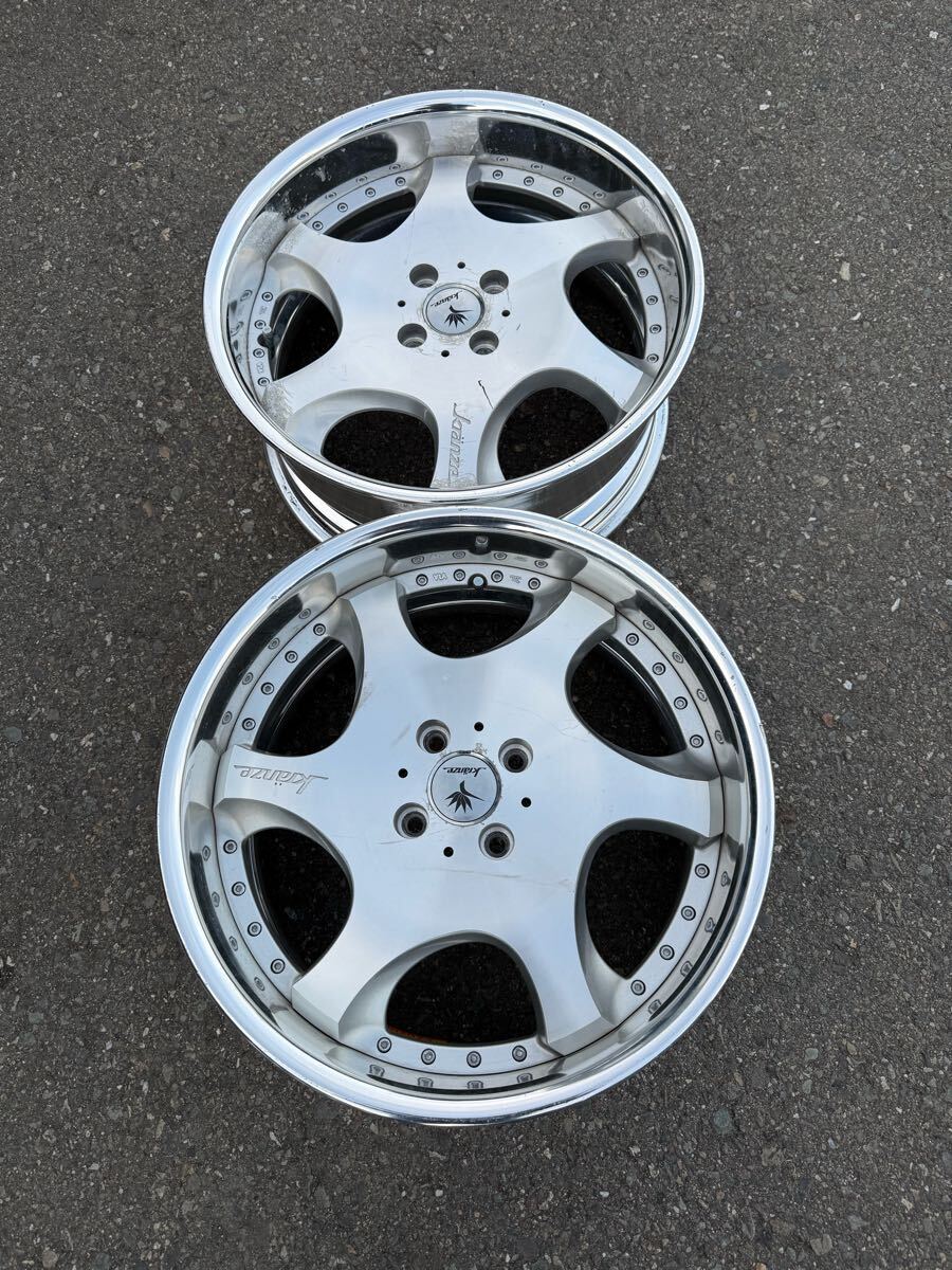 クレンツェ　ケルベロスⅢ　165/35R17 　4本セット　(希少) Kranze クレンツェ ケルベロス III メッキ 9J-22 114.3 5穴 +35