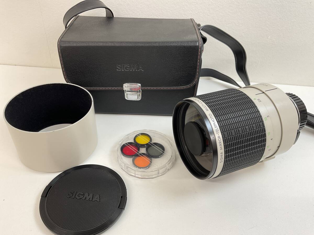 シグマ SIGMA MIRROR-TELEPHOTO 600mm F8 ニコン用 中古】(シグマ) SIGMA Mirror-Telephoto 600mm F8 (Y/Cマウント