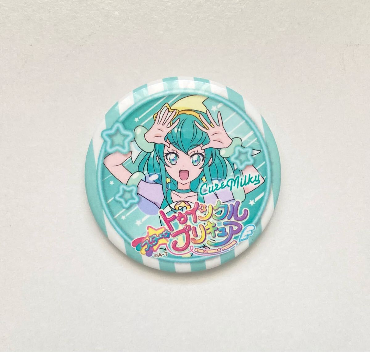プリキュア ランチディナーショー 缶バッジ キュアミルキー