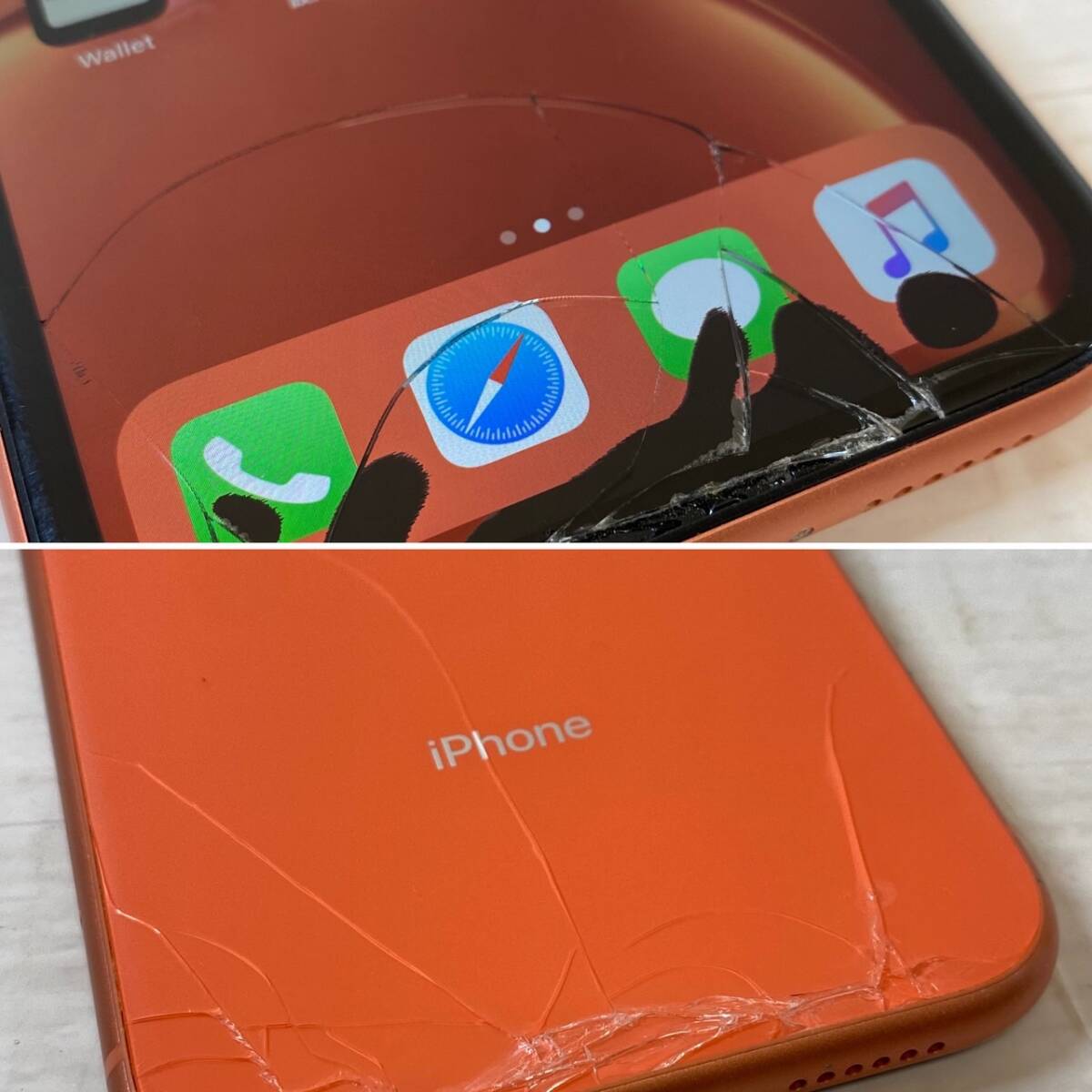 iPhone XR RED 64 GB SIMフリー ジャンク品