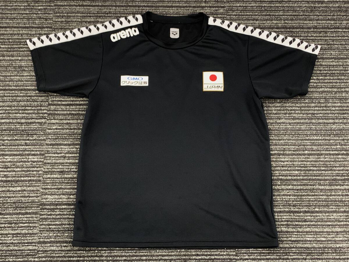 ☆競泳日本代表選手支給トレーニングシャツ 非売品 トビウオジャパン