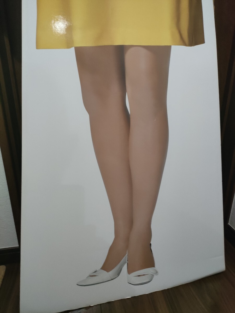 内田有紀　等身大パネル 珍品】内田有紀 等身大 看板 チアガール ロッテリア レア パネル