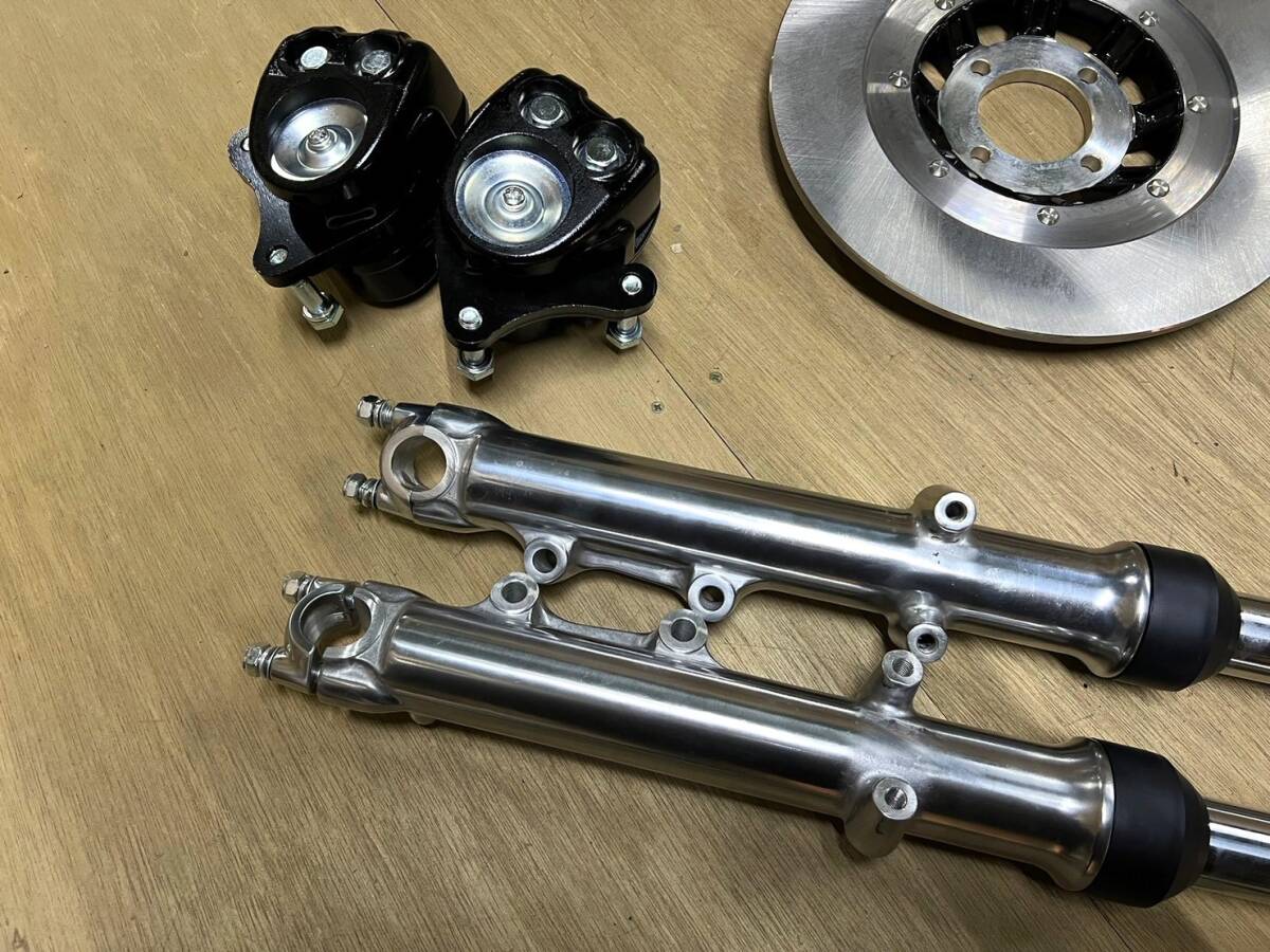 JA11 ジムニー 純正 左右フロントキャリパー ブラスト加工・耐熱塗装・シールキット交換済み