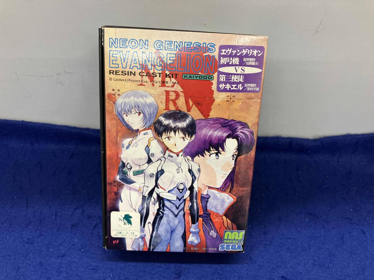 【傷や汚れあり】海洋堂 新世紀エヴァンゲリオン レジンキャストキット 初号機VS第三使徒サキエルの落札情報詳細 - Yahoo!オークション ...