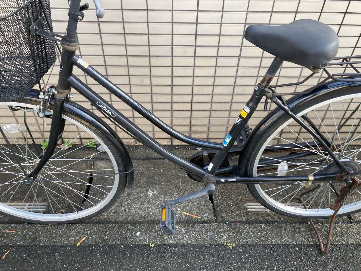 affiche アフィッシュ ママチャリ 自転車 26インチ