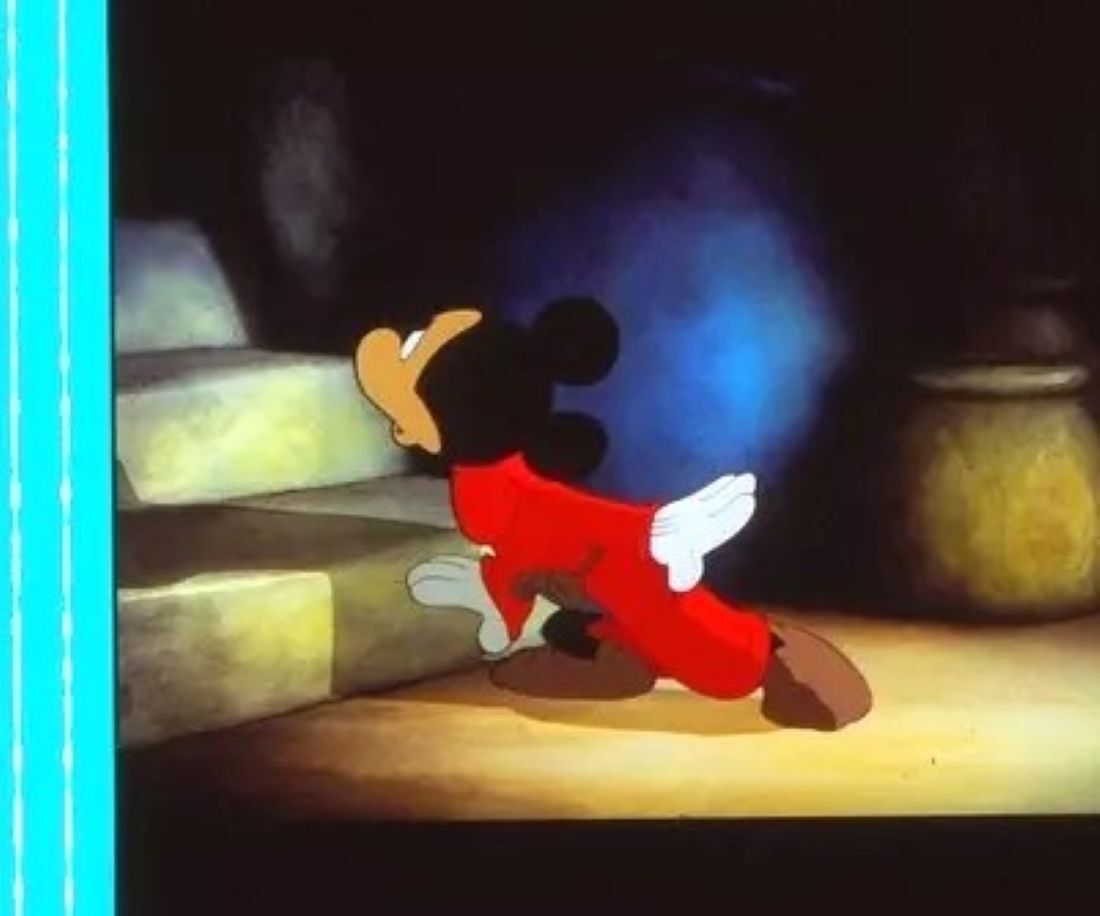 ディズニー◇ミッキー ファンタジア オーナメント フィギュア 人形 