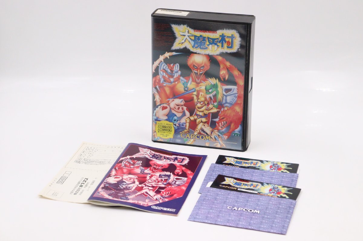 X68000用 大魔界村 ポスター カプコン B2サイズ CAPCOM レトロ