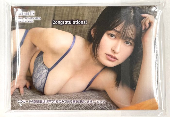 HIT'S/熊田曜子3　～大人の時間～　水着チェキ入りフレーム (薄ピンクビキニ) ◆プラソン特典 HIT\u0027S⁄熊田曜子3 ～大人の時間～ 水着チェキ入りフレームB (花柄ビキニ) ◇